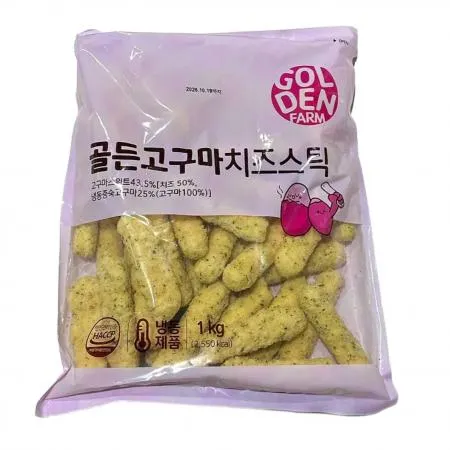 골든고구마치즈스틱1kg