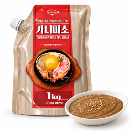 고래미 가니미소 게딱지장 (냉동), 1kg, 1개