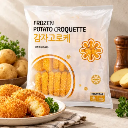 랜시 감자고로케 900G