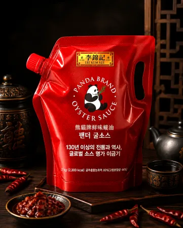 이금기 팬더 굴소스 2kg 스파우트