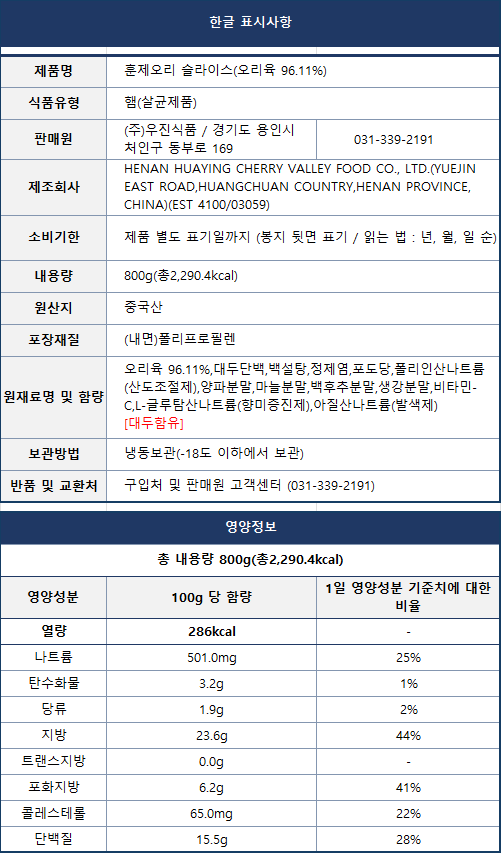 상품정보제공고시