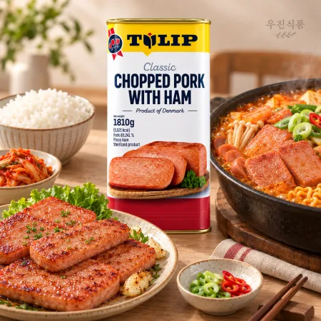 튤립햄 촙트햄 1.81KG [스팸,부대찌개,업소용]