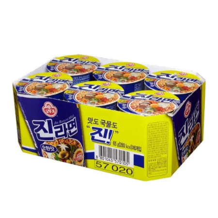 오뚜기 소컵진라면순한맛 [65g*6/BOX]