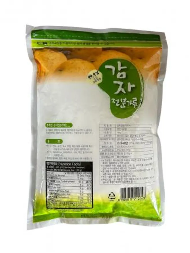 뚜레반 감자전분가루 국산 100% 1kg 10개 이미지