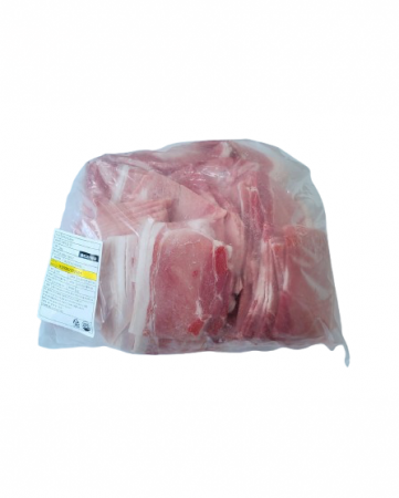 소포장[신선배송]국내산 돈뒷다리살 제육용[냉동 미박후지3mm절단슬라이스] 1kg/EA