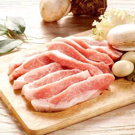 소포장[신선배송] 스페인산 항정살 슬라이스 1kg/EA 구이용,볶음용