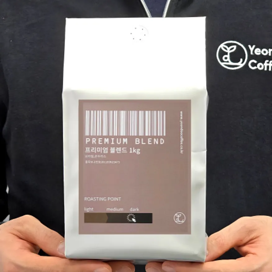 프리미엄블렌드 1kg 연두커피 1개 이미지