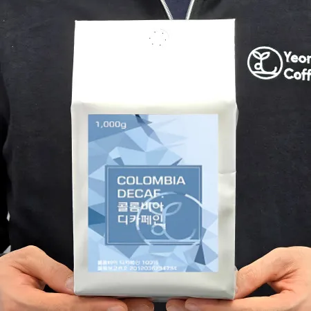 디카페인 1kg 연두커피 5개