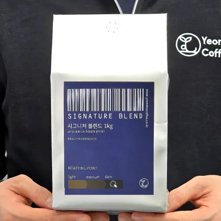 시그니처블렌드 1kg 연두커피 5개