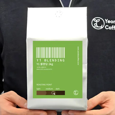  Y1 블렌드 1kg 연두커피 개