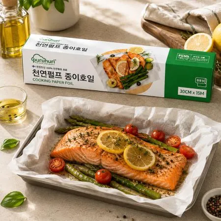 푸르누리 종이호일 톱날형 30cm X 15M [3롤] 이미지