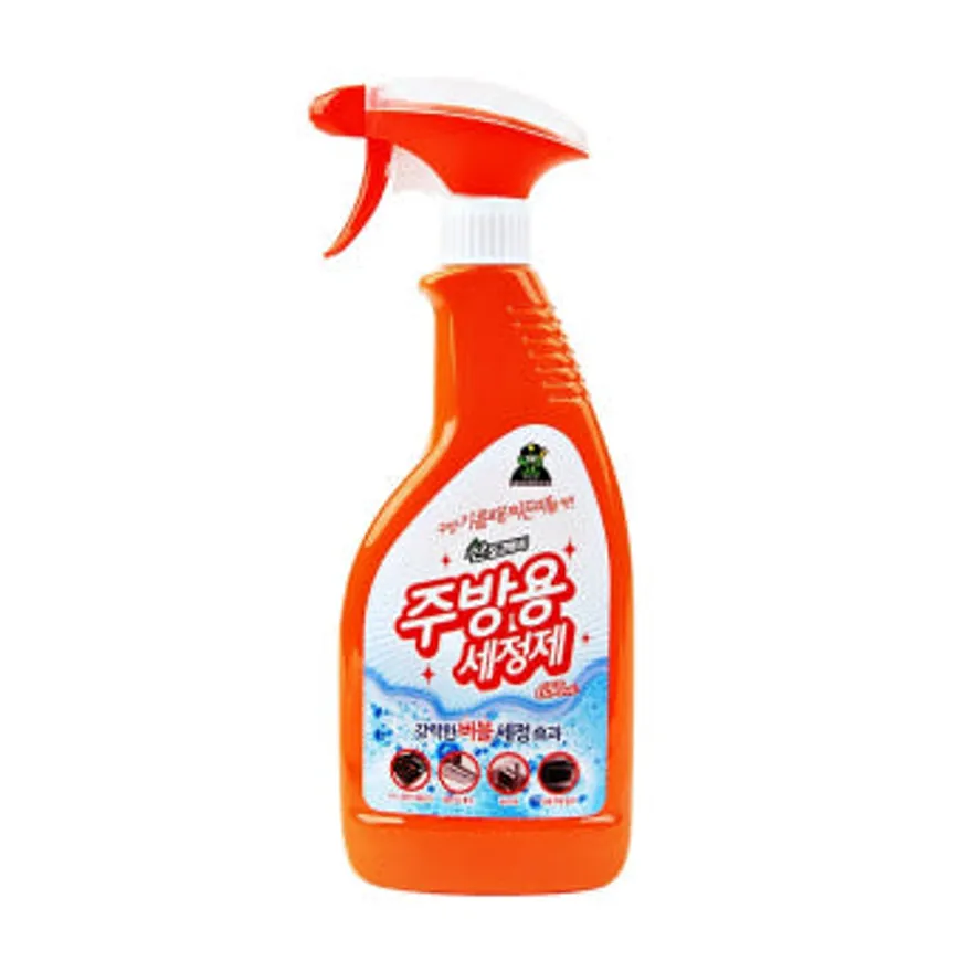 3M 강력 육각양면 수세미 기름때 세척 15개+ 산도깨비 주방세제 650ml 이미지