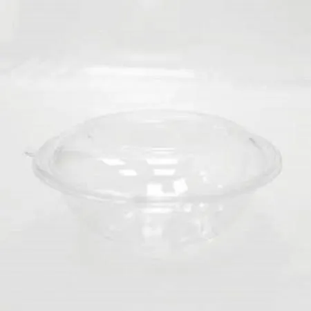 DL-514-1 빙수 샐러드 투명 플라스틱 일회용 용기 뚜껑포함 1050ml 300개  이미지