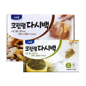 *크린랲 다시백 국물백 다시주머니 멸치다시망 50매/30팩