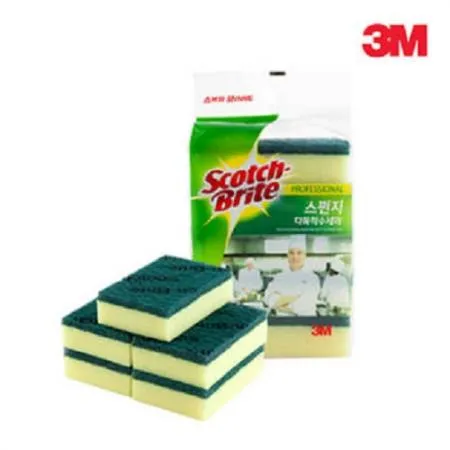 3M 다목적 스펀지 수세미(5개입)