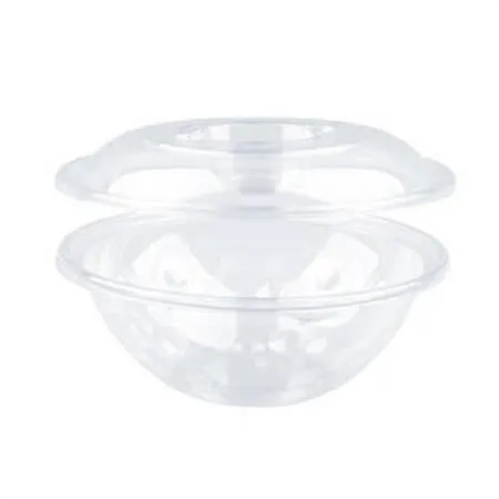 DL-514-1 빙수 샐러드 투명 플라스틱 일회용 용기 뚜껑포함 1050ml 300개 