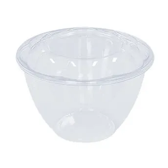 SL-48 빙수 샐러드 투명 플라스틱 일회용 용기 뚜껑포함 1500ml 600개 