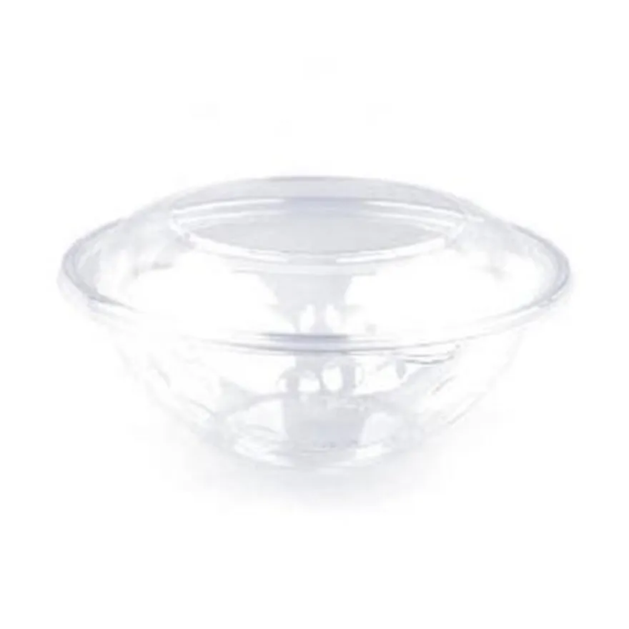 DL-514 빙수 샐러드 투명 플라스틱 일회용 용기 뚜껑포함 1000ml 300개 이미지