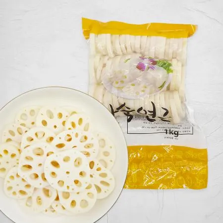 수입산 자숙연근 1kg
