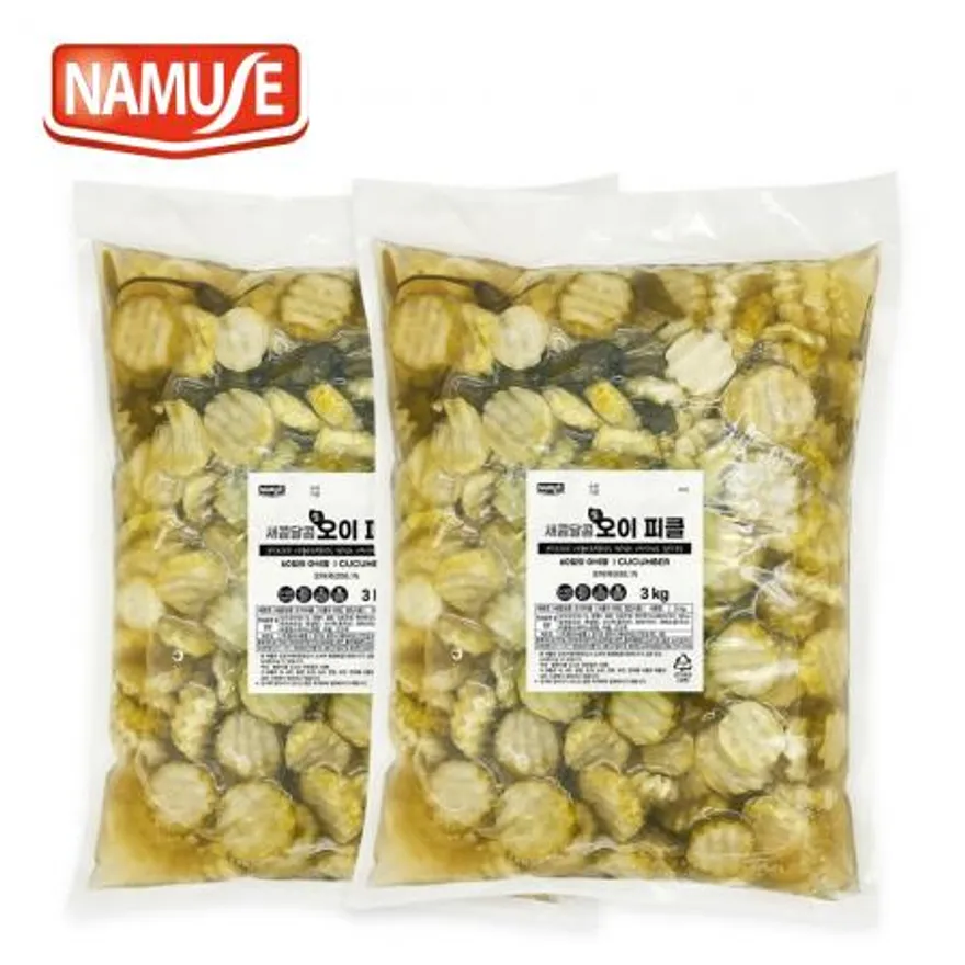 나무새 오이피클 3kg, 6kg, 12kg 이미지