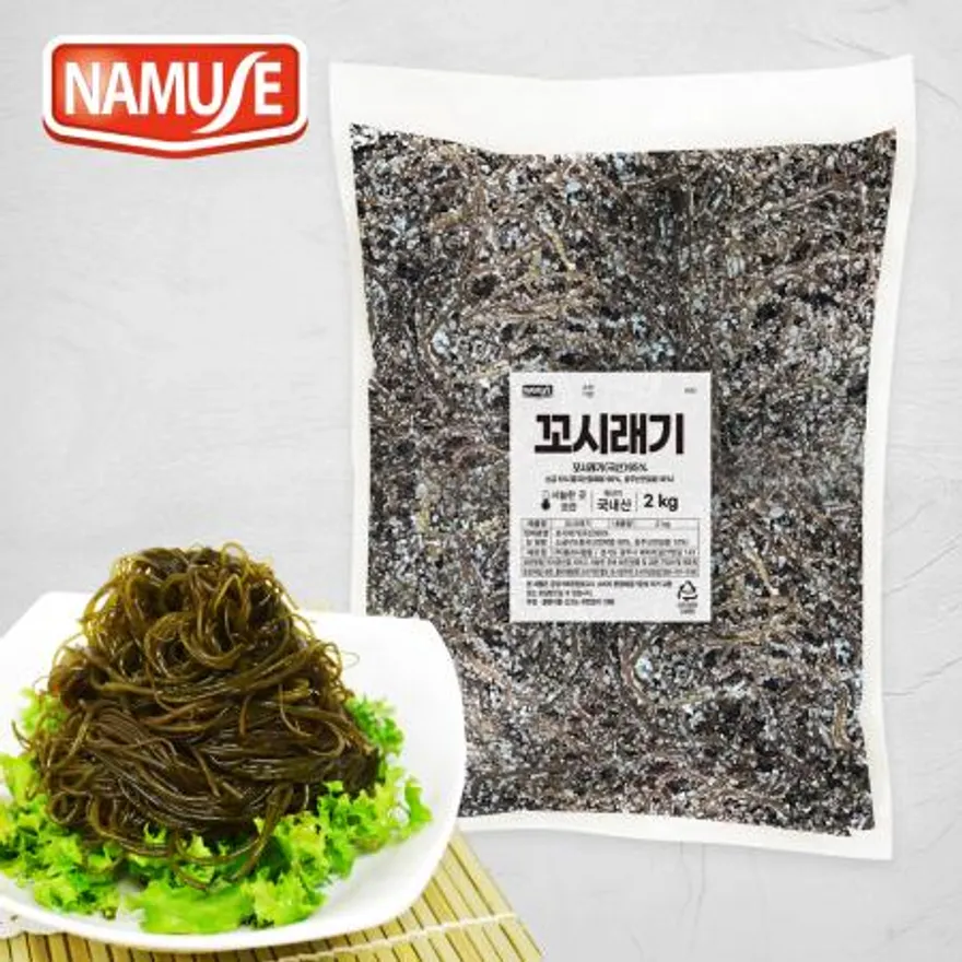 나무새 국내산 염장 꼬시래기 2kg, 10kg 이미지