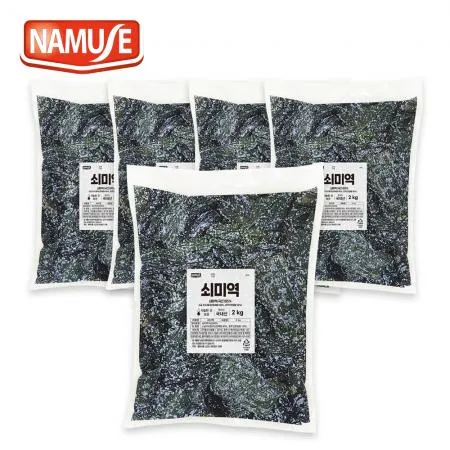 나무새 국내산 염장 쇠미역 2kg, 10kg 이미지