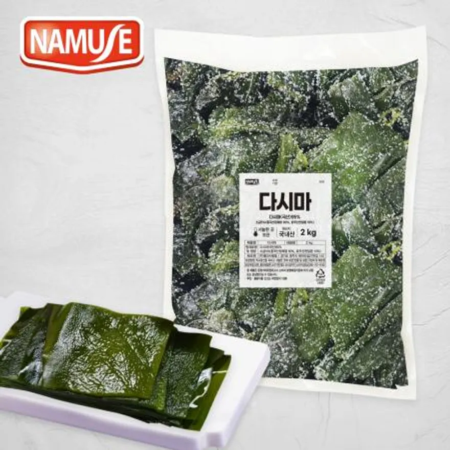 나무새 국내산 염장 다시마 2kg, 10kg 이미지