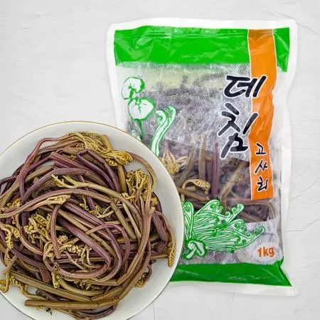 수입산 데침고사리 1kg