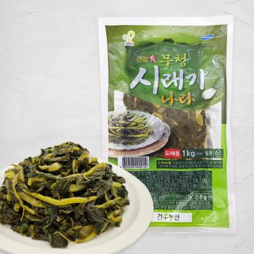 건우농산 무청시래기 1kg 이미지