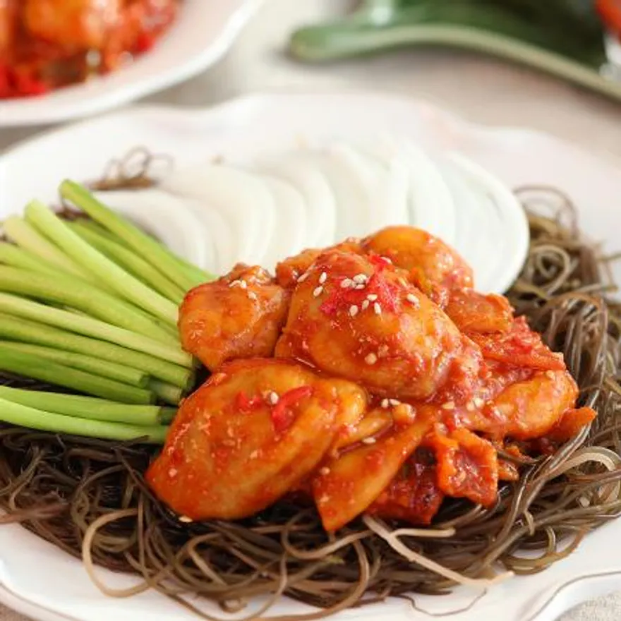 신선하고 바다향 가득한 통영 멍게 무침 이미지