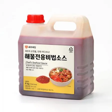 업소용 대용량 해물용 비법 소스 6kg 해물소스  이미지