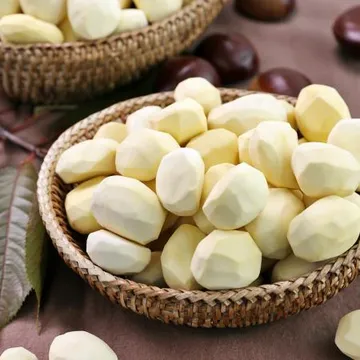 대용량 먹기 편하게 껍질을 벗긴 오독오독 깐밤