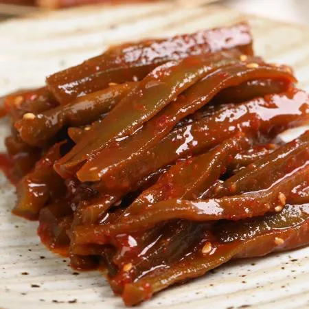 매콤달콤새콤 궁채 양념 짱아치