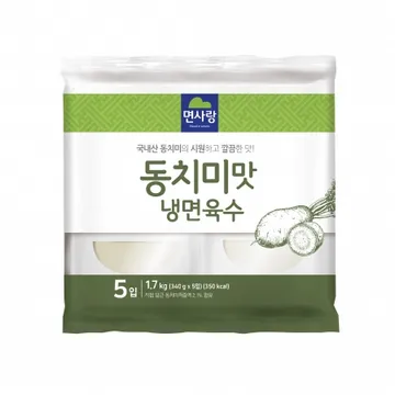 (실온)동치미맛냉면육수 10.2kg (340g*30)_면사랑