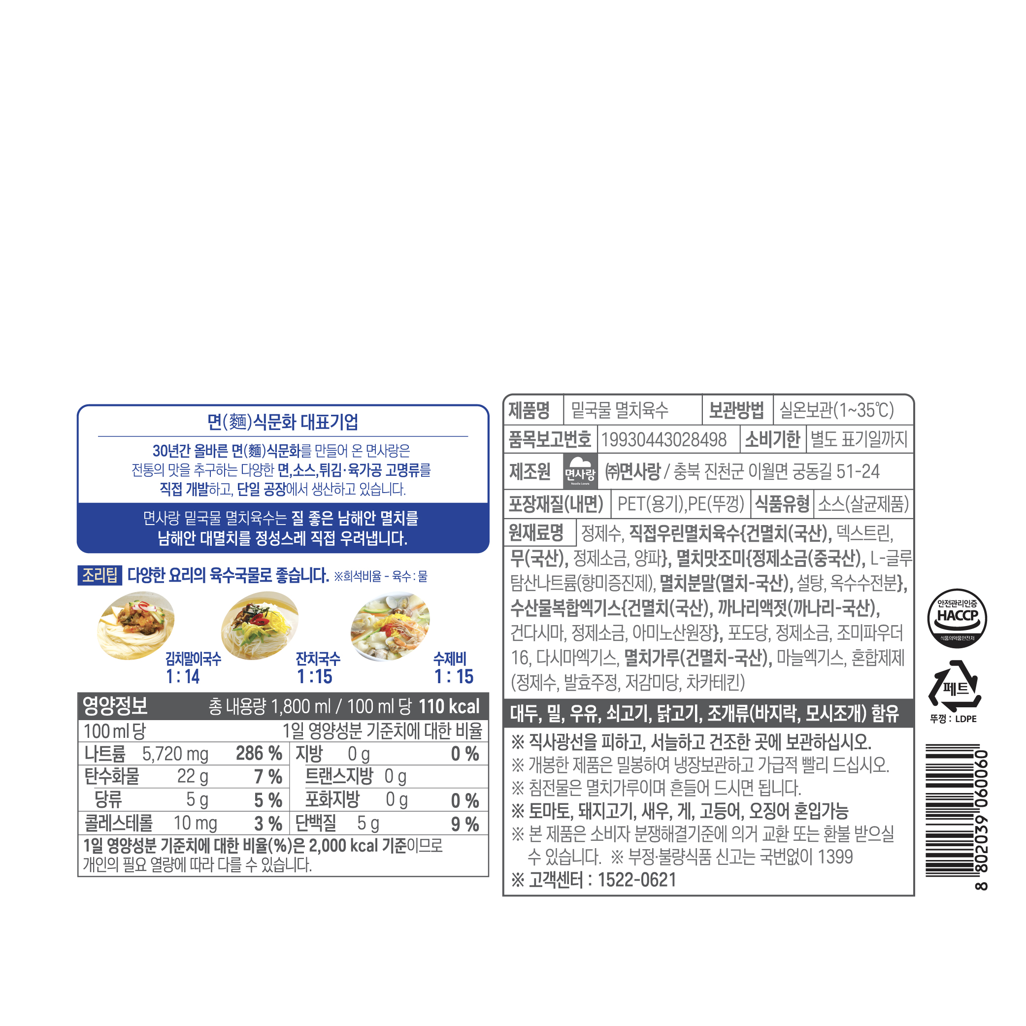 상품정보제공고시