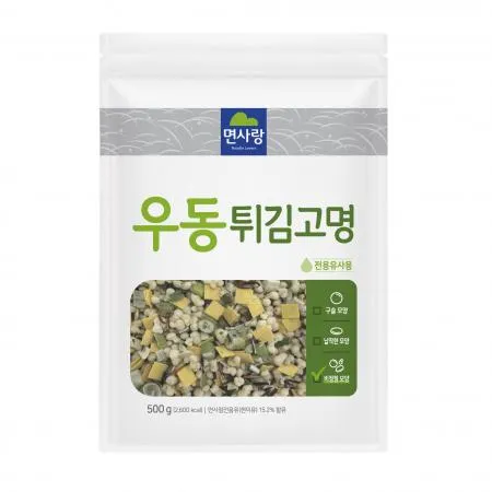 (실온)우동튀김고명500g_면사랑