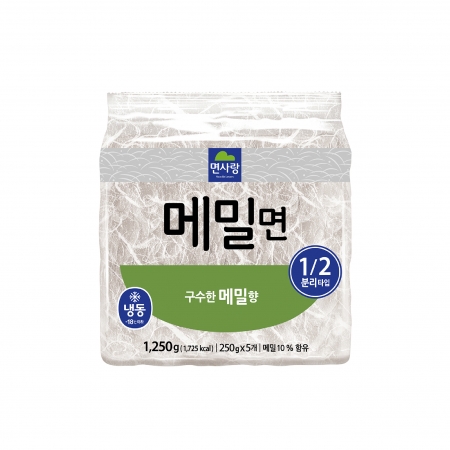 (냉동)메밀면 1.25kg(250g*5)_면사랑