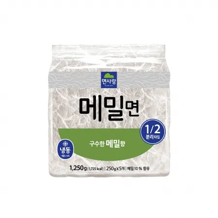 (냉동)메밀면 1.25kg(250g*5)_면사랑