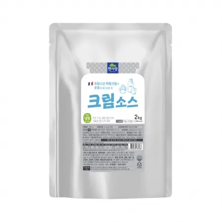 (냉장)크림소스 2kg_면사랑
