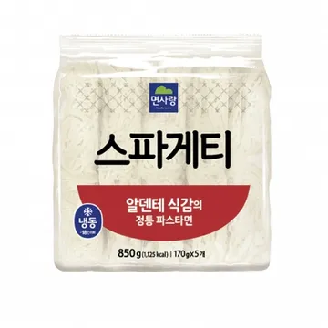 (냉동)스파게티 850g(170g*5)_면사랑