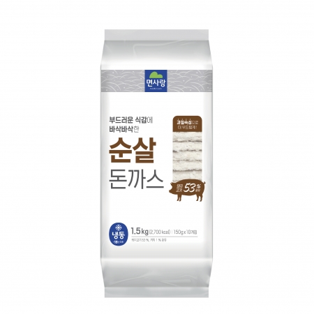 (냉동)순살돈까스 1.5kg(150g*10)_면사랑