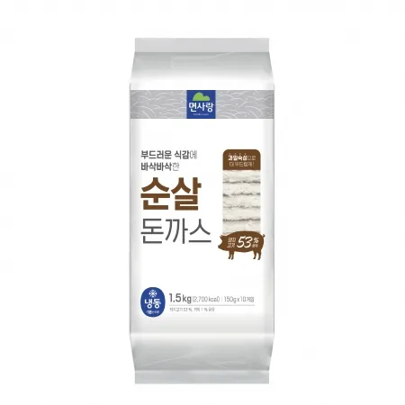 (냉동)순살돈까스 1.5kg(150g*10)_면사랑