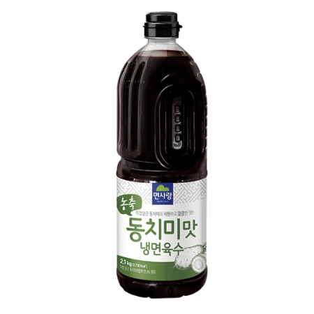 (실온,농축)동치미맛냉면육수 2.1kg_면사랑