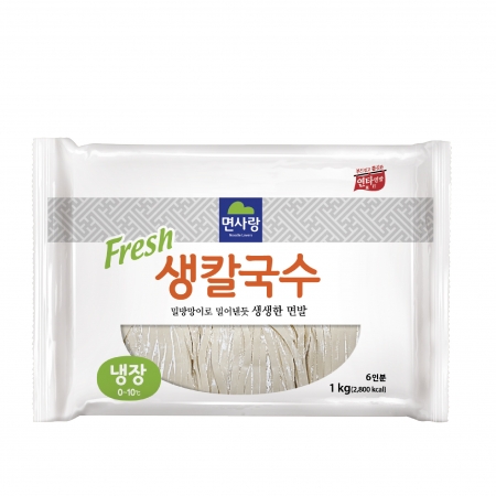 (냉장)생칼국수 1kg(167g*6)_면사랑