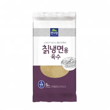 (냉동)칡냉면용육수 10kg (5kg*2)_면사랑