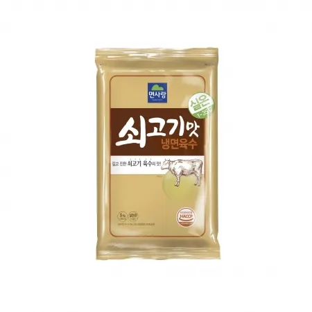 (실온)쇠고기맛냉면육수 10kg (5kg*2)_면사랑