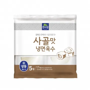 (냉동)사골맛냉면육수 1.7kg (340g*5)_면사랑