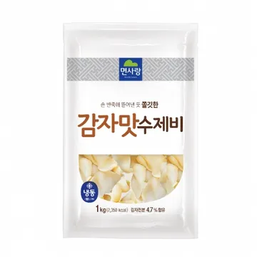 (냉동)감자맛수제비 1kg_면사랑
