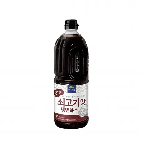 (실온,농축)쇠고기맛냉면육수 2.1kg_면사랑