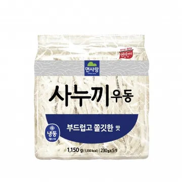 (냉동)사누끼우동 1.15kg(230g*5)_면사랑